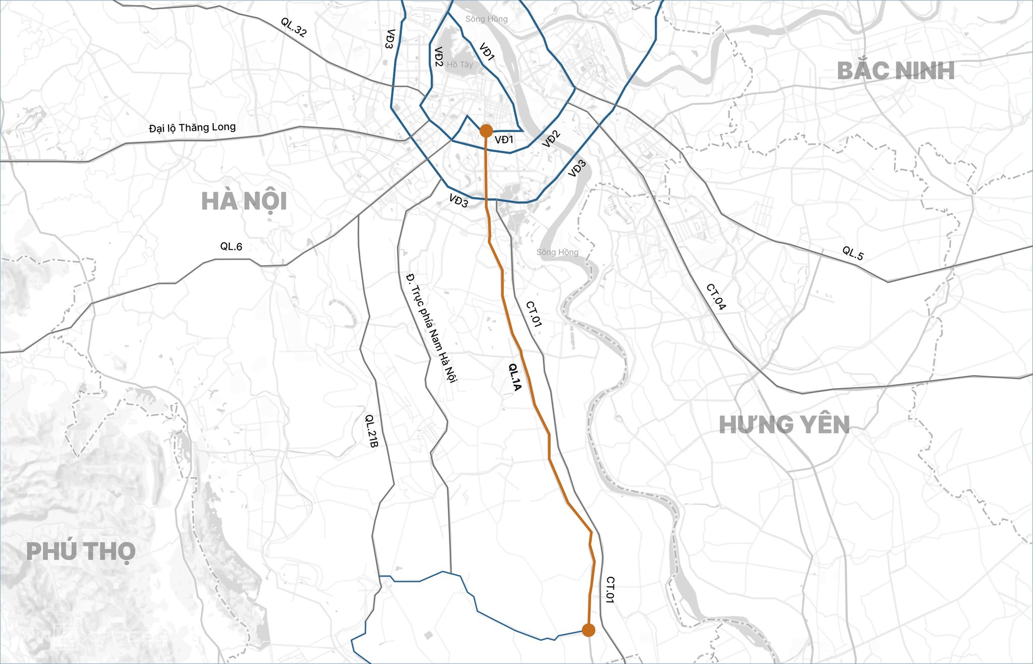 Quy hoạch mở rộng Quốc Lộ 1A quy-hoach-ql1a